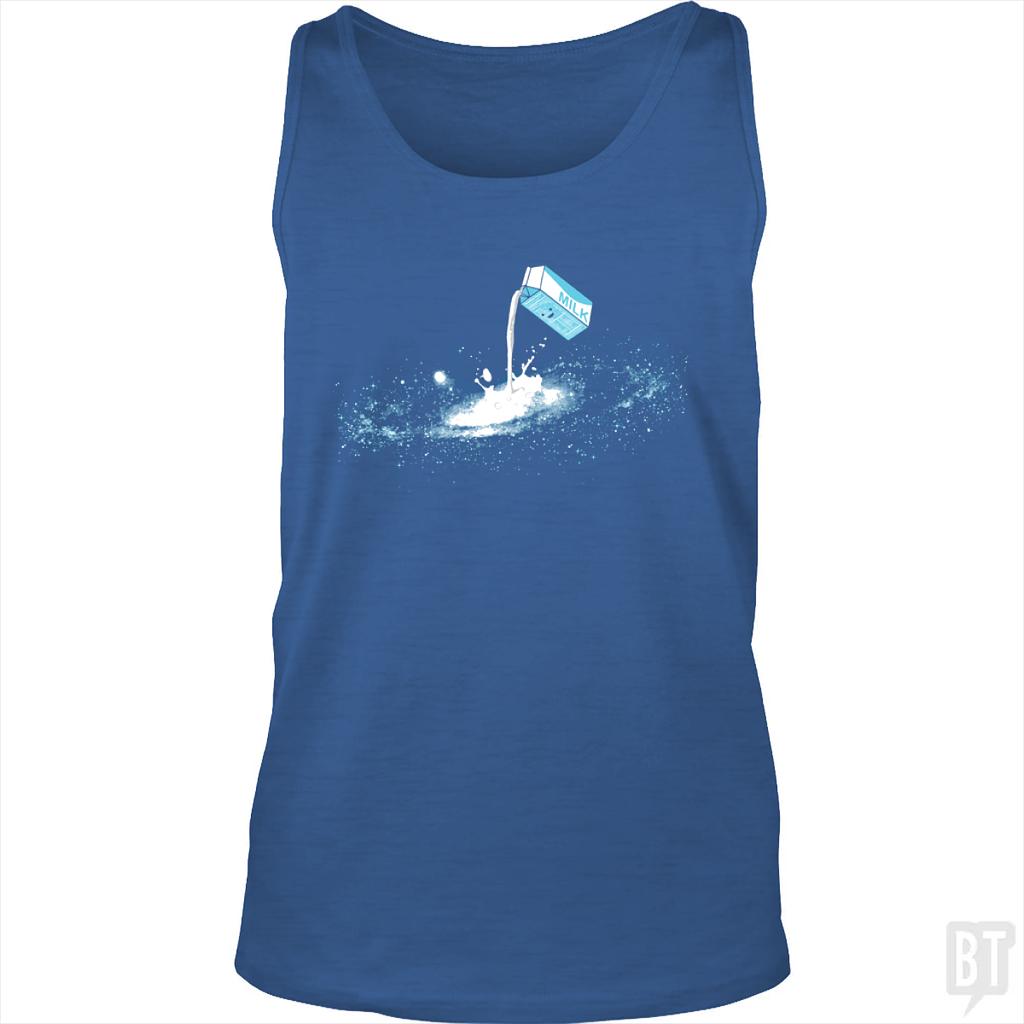 BustedTees: Milky Way Tank Top