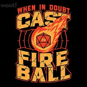 Graphic for RPG Cast Fireball Quote
