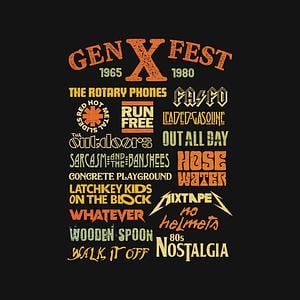 Graphic for Gen X Fest