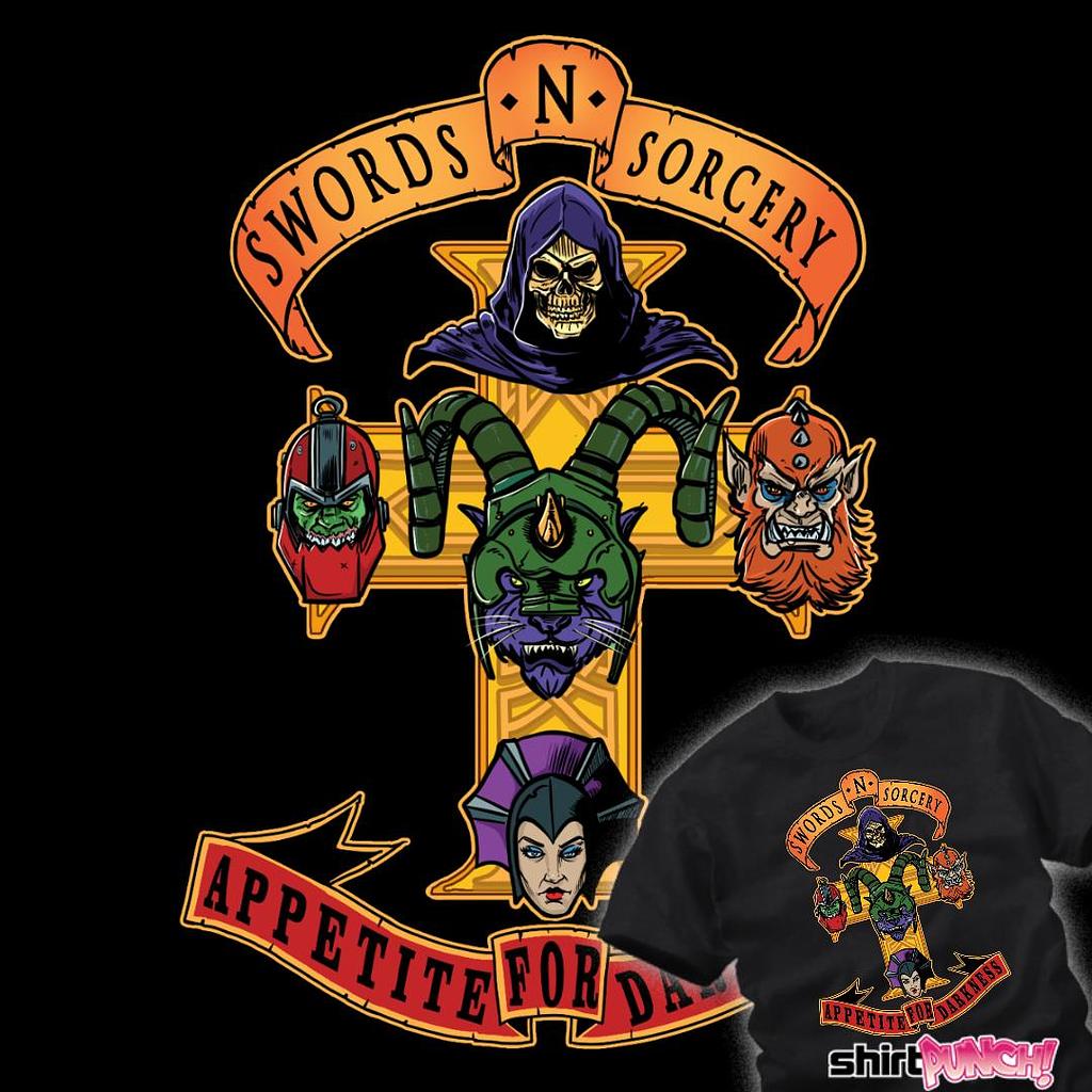 ShirtPunch: Appetite For Darkness