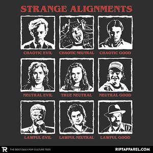 Graphic for Strange Alignments