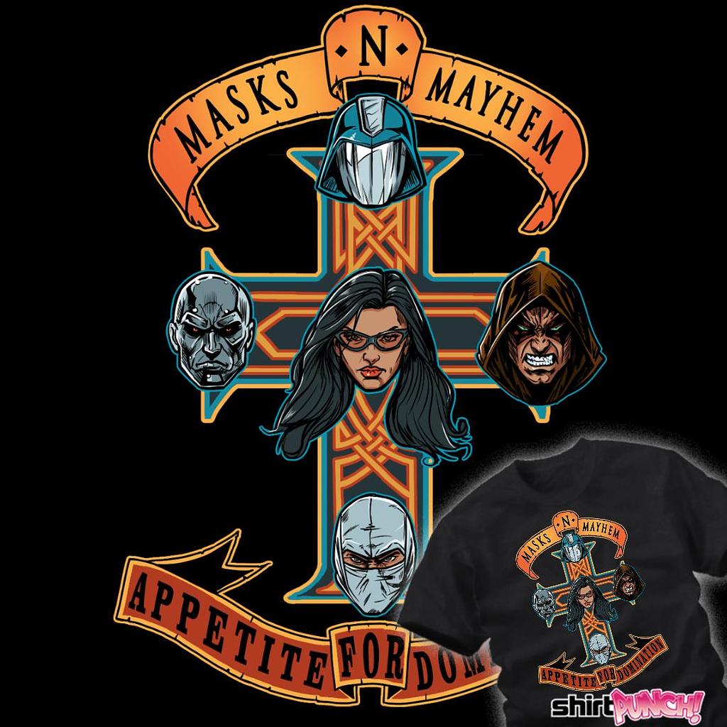 ShirtPunch: Masks N' Mayhem