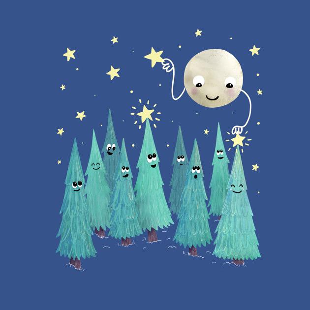 TeePublic: Twinkle, Twinkle, Classic Christmas Star