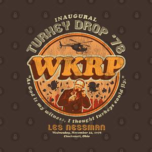 Graphic for WKRP Turkey Drop '78 Worn