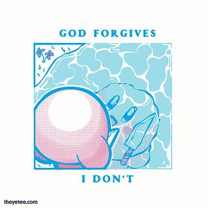 Graphic for God forgives, I don't