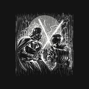 Graphic for Father And Son Under The Rain