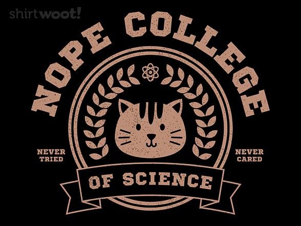Woot!: Nope College