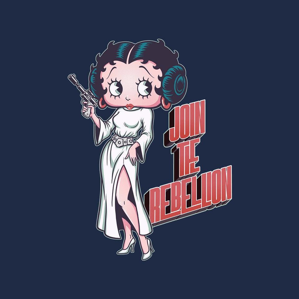TeeFury: Rebel Pinup