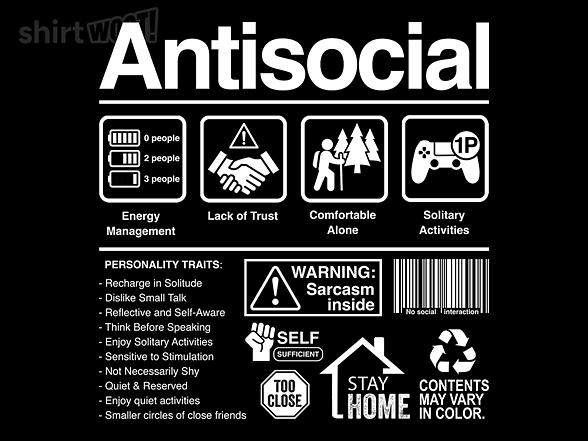 Woot!: Antisocial Label