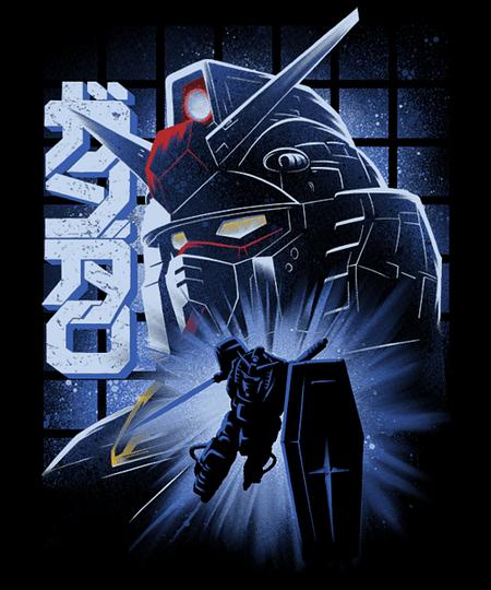 Qwertee: Mobile Suit Fighter