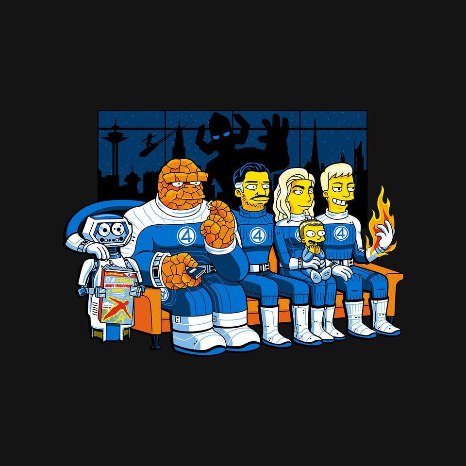 TeeFury: Cromulent Four