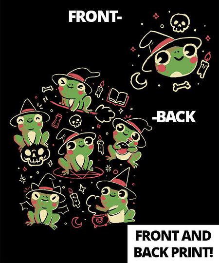 Qwertee: Spooky Frogs