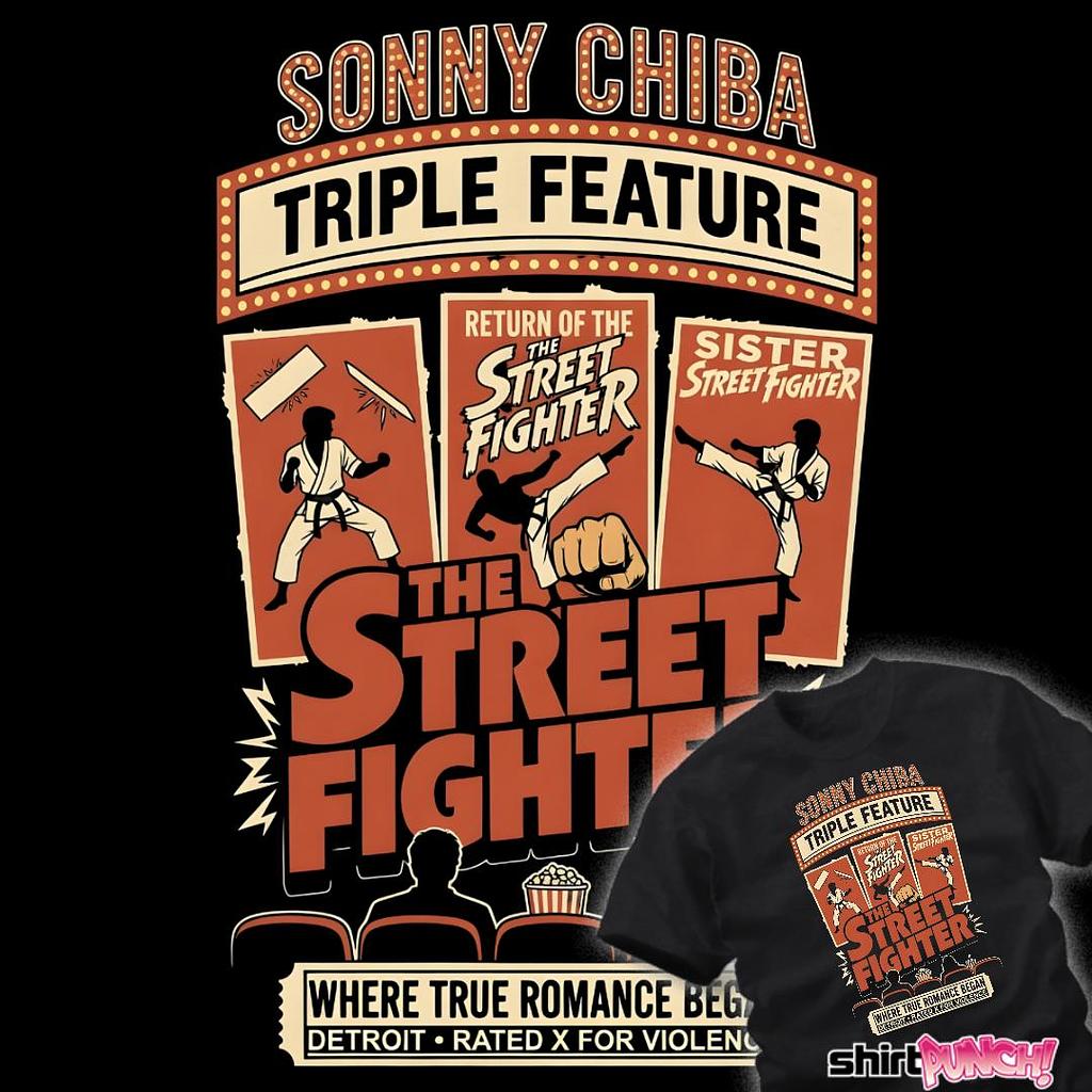 ShirtPunch: Sonny Chiba Triple Feature