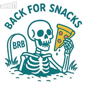 Graphic for Back For Snacks