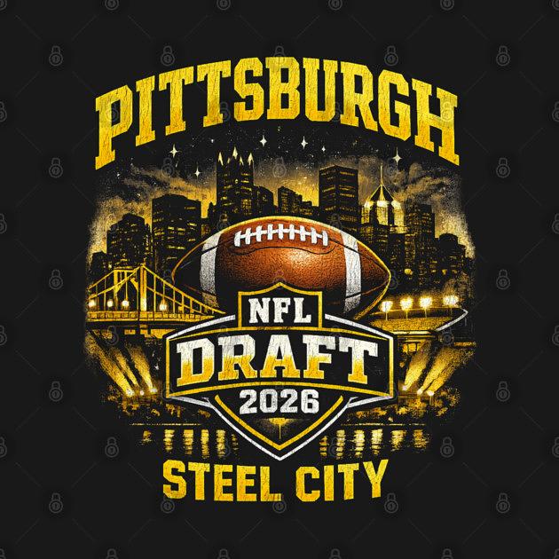 TeePublic: Pittsburgh Draft 2026
