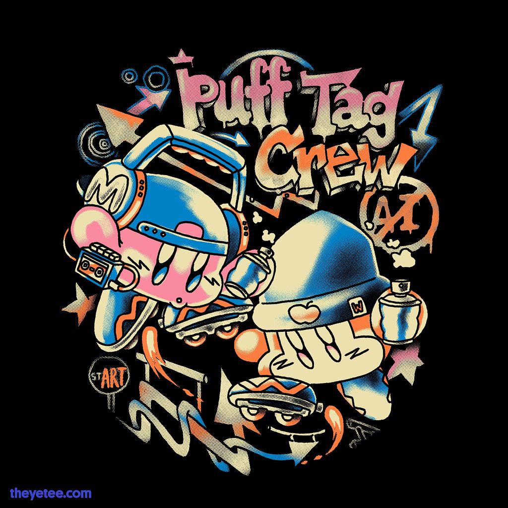 The Yetee: Puff Tag Crew