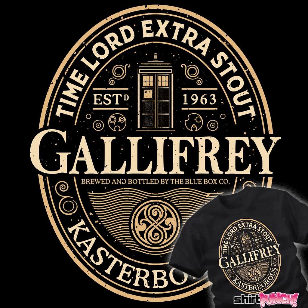 ShirtPunch: Time Lord Stout