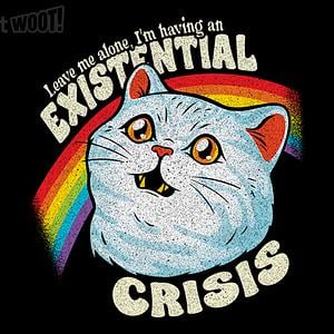 Graphic for Existential Crisis Cat