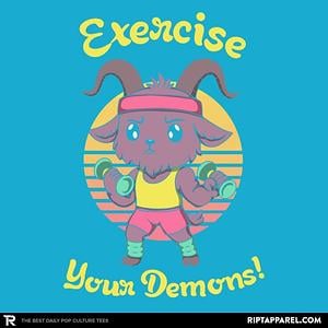 Graphic for Exercise your Demons!