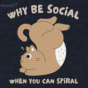 Graphic for Why Be Social When You Can Spiral
