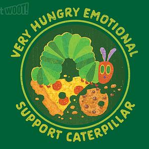 Graphic for Emotional Support Caterpillar