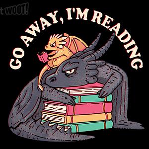 Graphic for Go Away, I am Reading