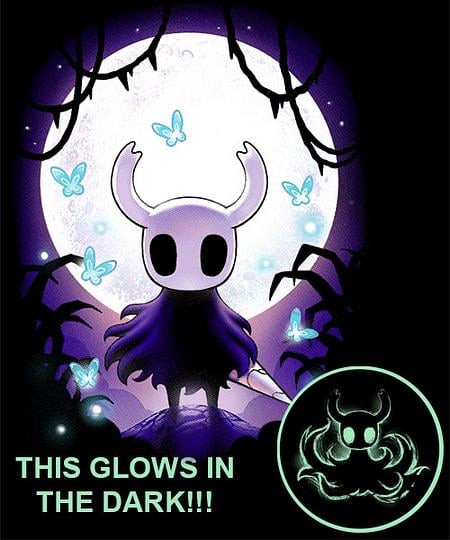 Qwertee: Hollow moon
