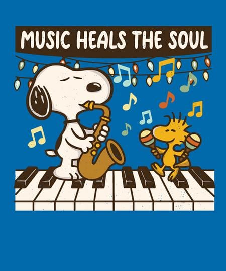 Qwertee: Music Heals The Soul