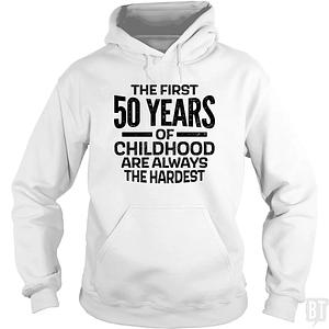 Graphic for First 50 Years Hoodie