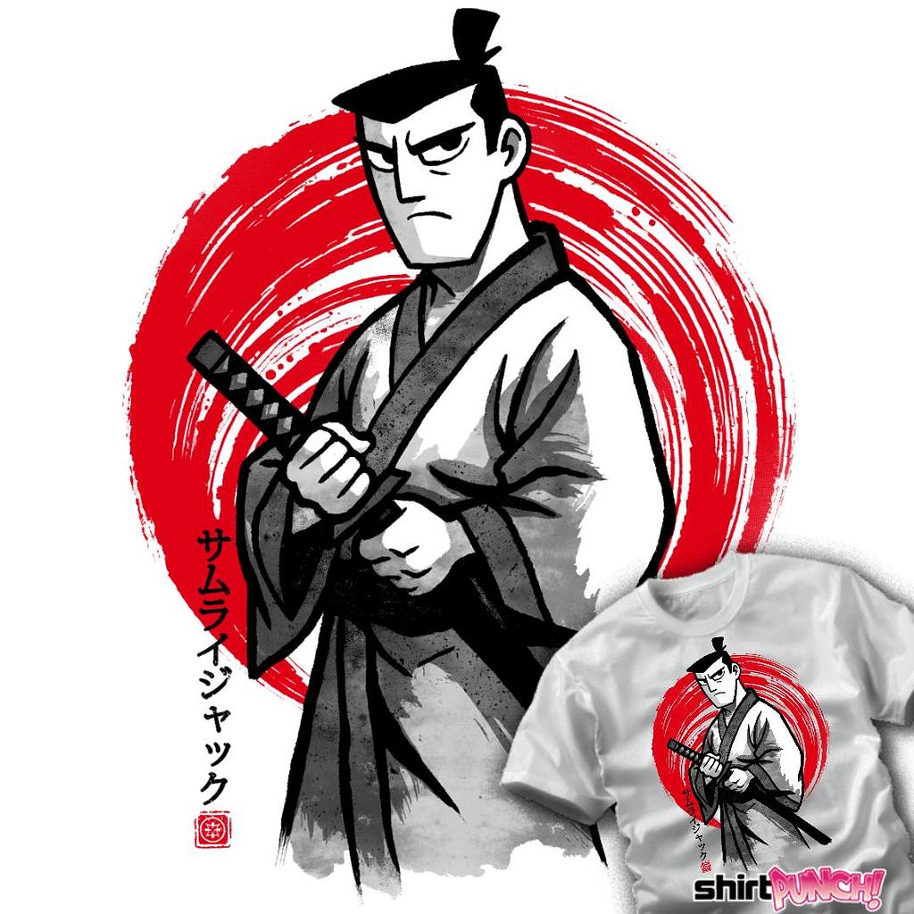 ShirtPunch: Sumi-e Samurai