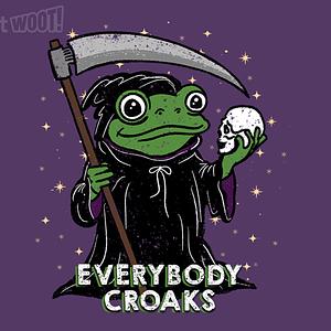 Graphic for Everybody Croaks