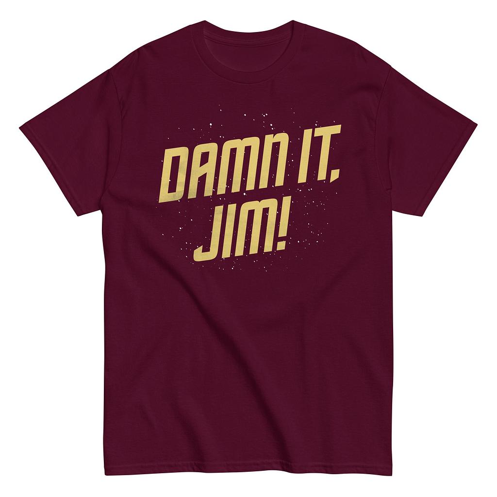 SnorgTees: Damn It, Jim!