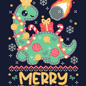 Graphic for Merry Christmasaurus Ugly Christmas