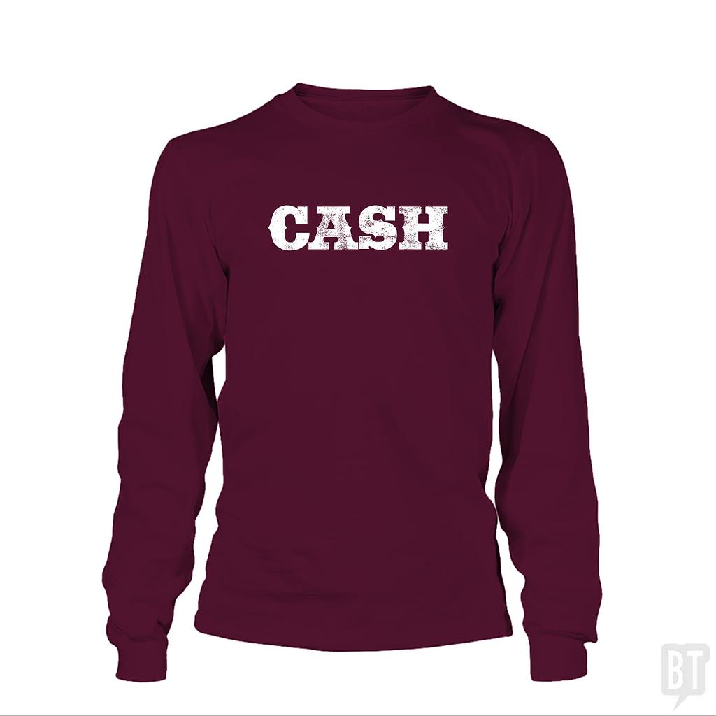 BustedTees: Cash Long Sleeve