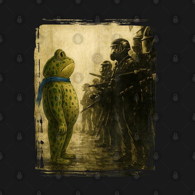 TeePublic: Resist-Frog