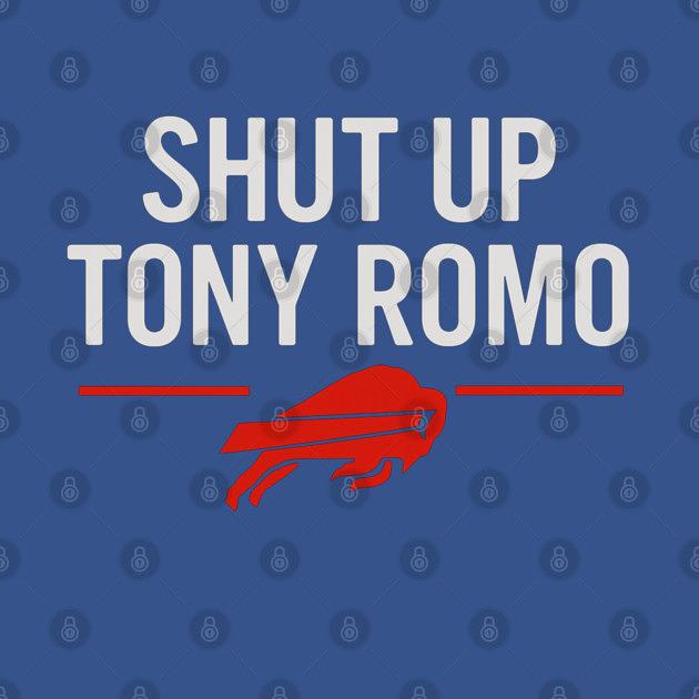 TeePublic: Shut Up Tony Romo