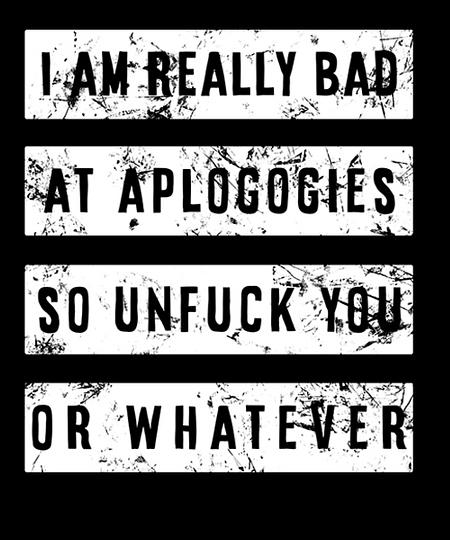 Qwertee: Bad at apologies