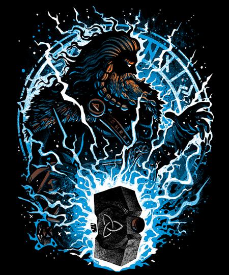 Qwertee: Thor the Norse God of Thunder