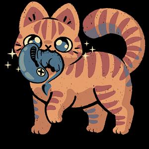 Graphic for Cute Alien Cat