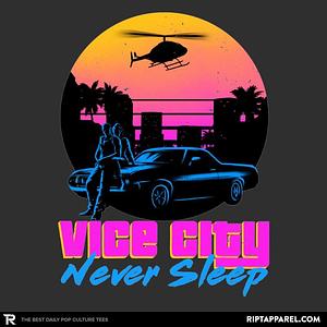 Graphic for Never Sleep