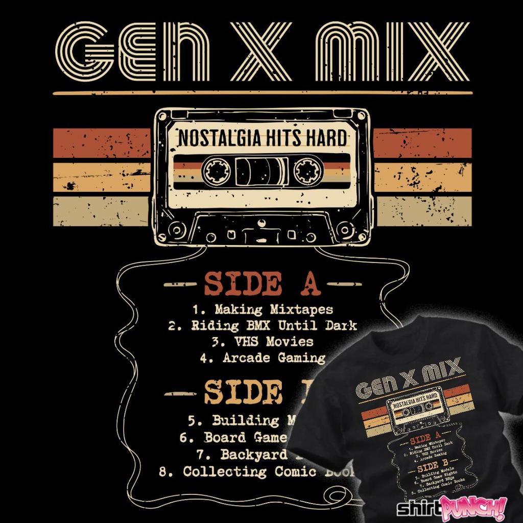 ShirtPunch: Gen X Mix