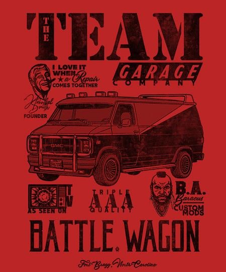 Qwertee: The Team Garage