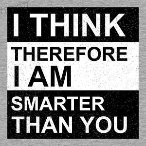 Graphic for Therefore I am Smarter