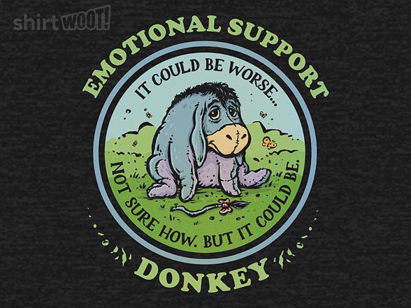 Woot!: Emotional Support Donkey