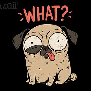 Graphic for Pug Dog Funny