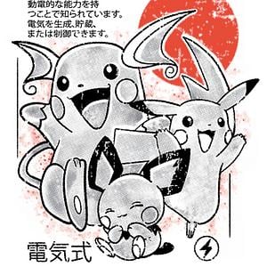 Graphic for electric sumi e