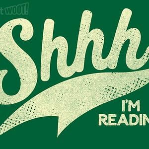 Graphic for Shhh I'm Reading
