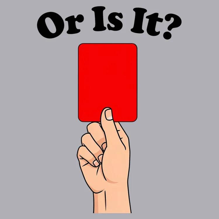 6 Dollar Shirts: Or Is It? Soccer Fútbol Red Card Humor