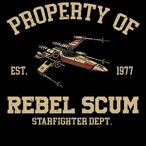 Graphic for Property of rebel scum