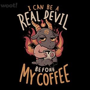 Graphic for Real Devil Before My Coffee